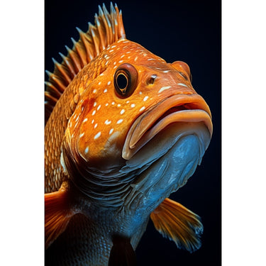 Fish on Painting
